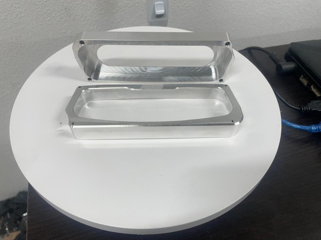 Aluminium CNC machined parts in Romania
