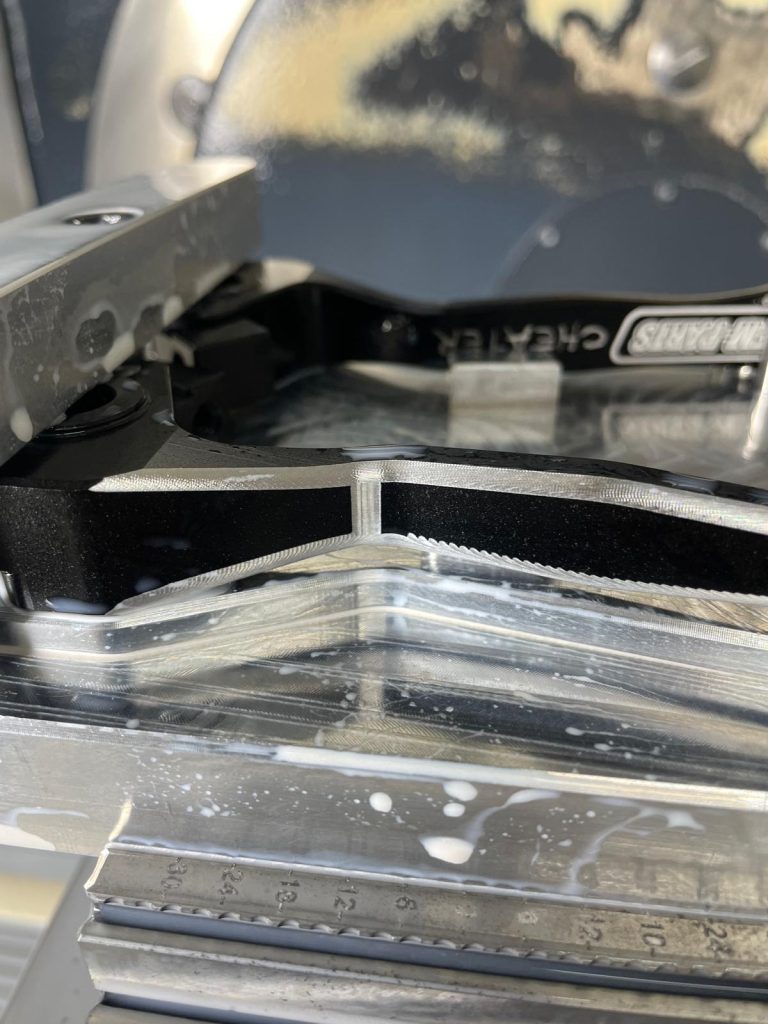 Aluminium CNC machined parts in Romania