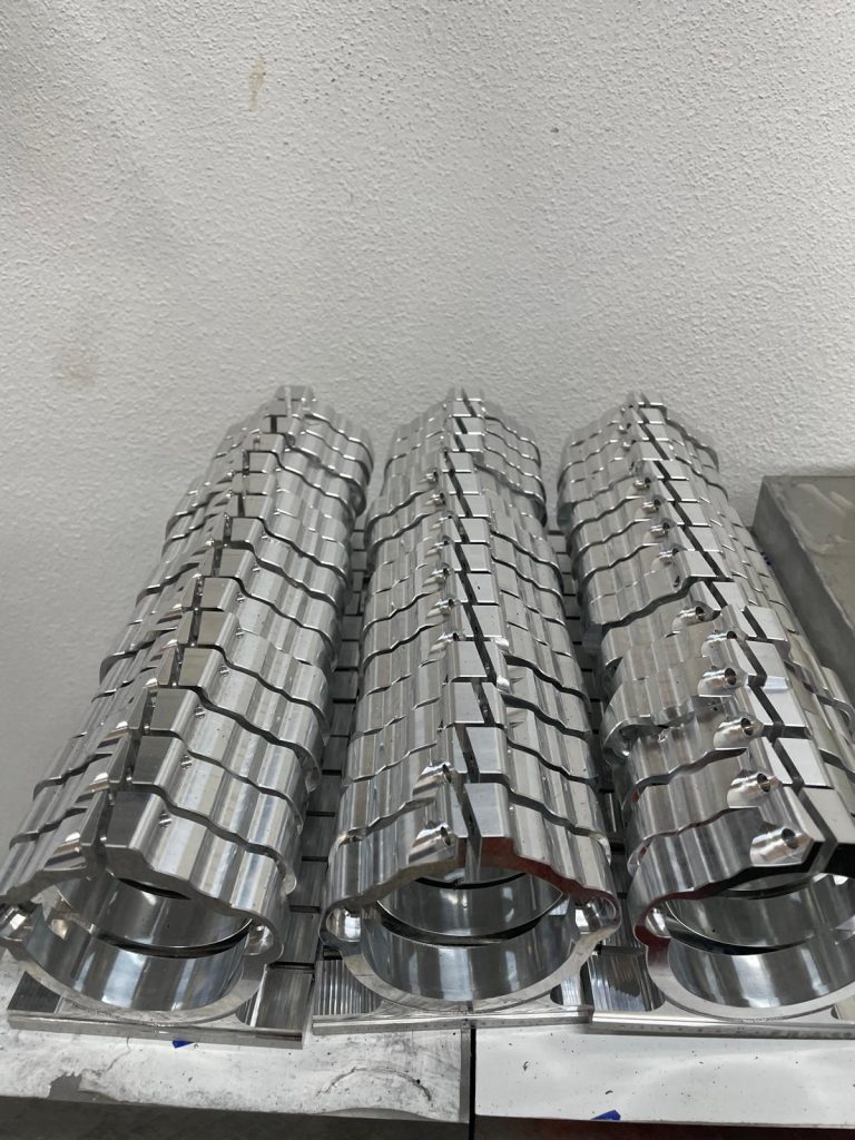 Aluminium CNC machined parts in Romania